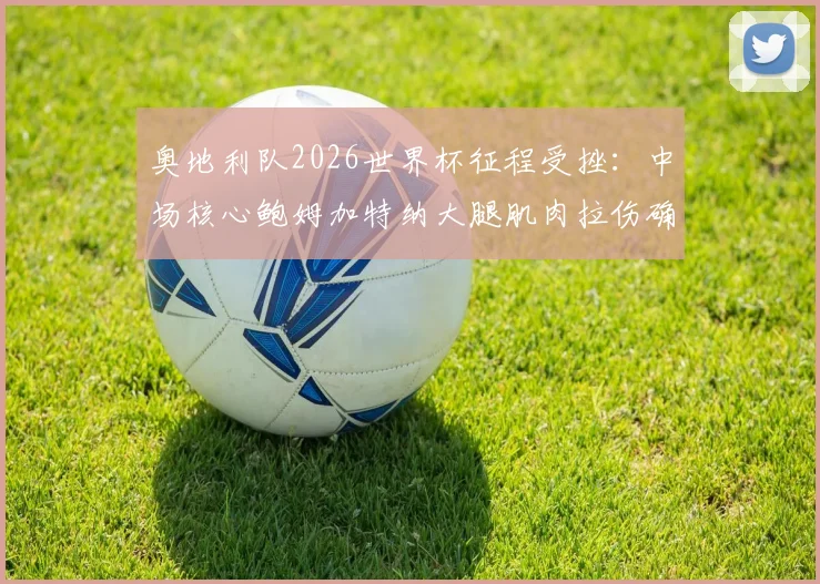 奥地利队2026世界杯征程受挫：中场核心鲍姆加特纳大腿肌肉拉伤确认缺席，解析球队战术影响与替代方案