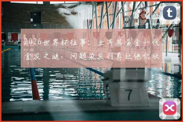 2026世界杯往事：土耳其黄金一代金发之谜，问题染发剂真让他们状态全无？