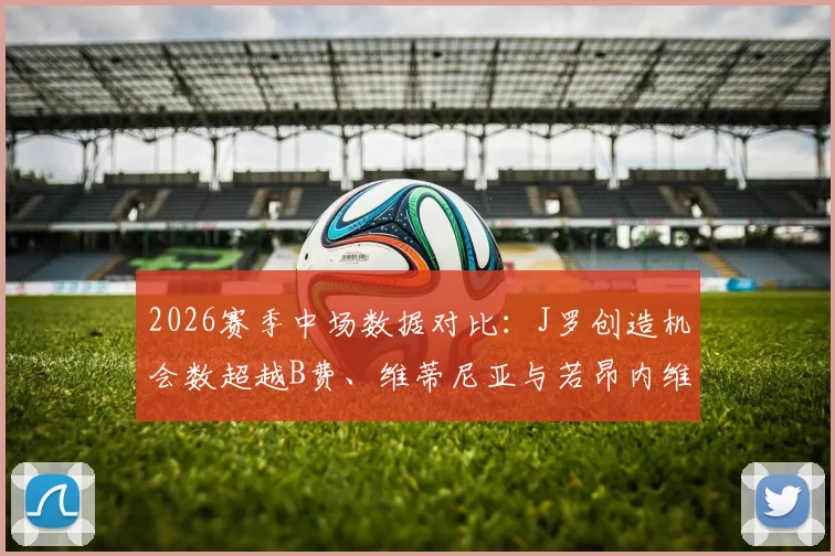 2026赛季中场数据对比：J罗创造机会数超越B费、维蒂尼亚与若昂内维斯总和引热议