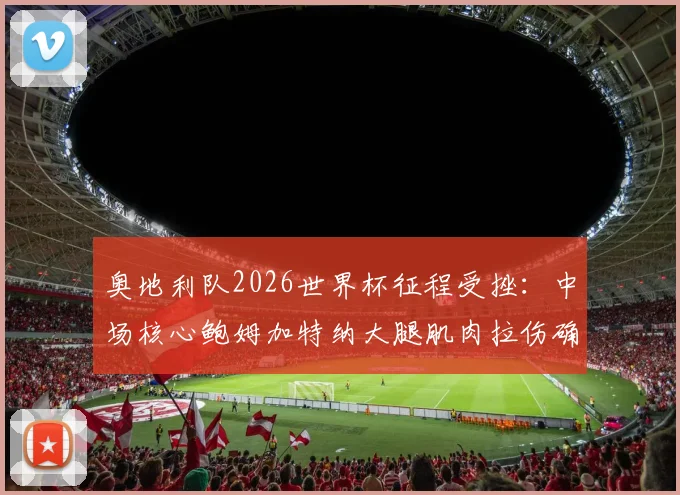 奥地利队2026世界杯征程受挫:中场核心鲍姆加特纳大腿肌肉拉伤确认缺席,解析球队战术影响与替代方案